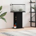 vidaXL Aquariumstandaard 60,5x36x72,5 cm spaanplaat zwart, Dieren en Toebehoren, Verzenden, Nieuw