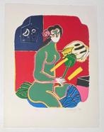 Corneille (1922-2010) - Mémoire du Japon (La demoiselle au, Antiek en Kunst