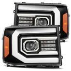 AlphaRex 07-13 GMC 1500HD PRO-Series Proj Headlights Plank, Auto-onderdelen, Ophalen of Verzenden, Nieuw