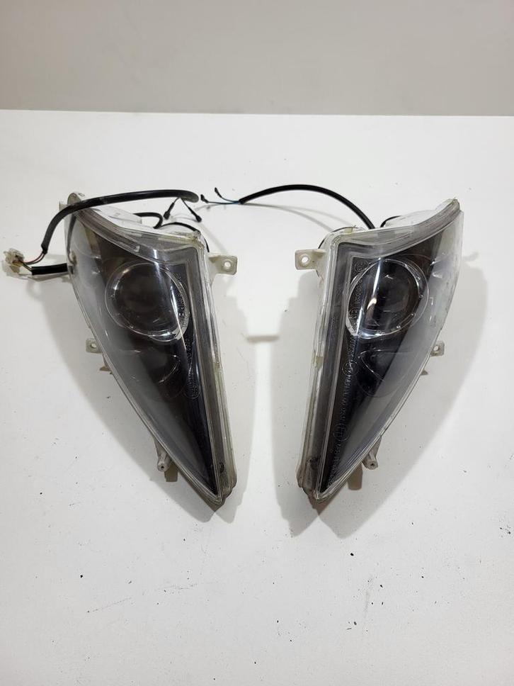 Jet Force 50 2T NC E2 05-07 / Koplamp set Links Rechts Zwart, Fietsen en Brommers, Brommeronderdelen | Scooters, Koplamp, Overige merken