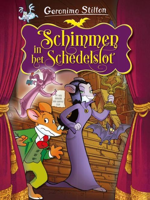 Geronimo Stilton - Schimmen in het Schedelslot 9789085924159, Livres, Livres pour enfants | Jeunesse | Moins de 10 ans, Envoi
