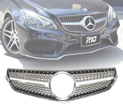 CALANDRE MERCEDES CLASSE E W207 14-16 LOOK DIAMOND CHROMÉ, Auto-onderdelen, Carrosserie, Verzenden