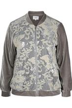 Jasje Zizzi fluweel geborduurd maat l, Vêtements | Femmes, Vestes & Costumes, Verzenden