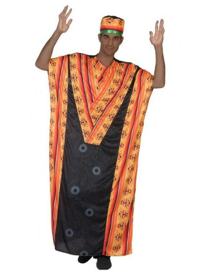 Afrikaans carnavalskostuum voor mannen, Hobby & Loisirs créatifs, Articles de fête, Enlèvement ou Envoi