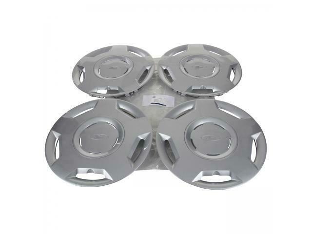 ORIGINELE Ford wieldoppen set 14 inch ZILVER (4 stuks) 12247, Auto-onderdelen, Banden en Velgen, Ophalen of Verzenden