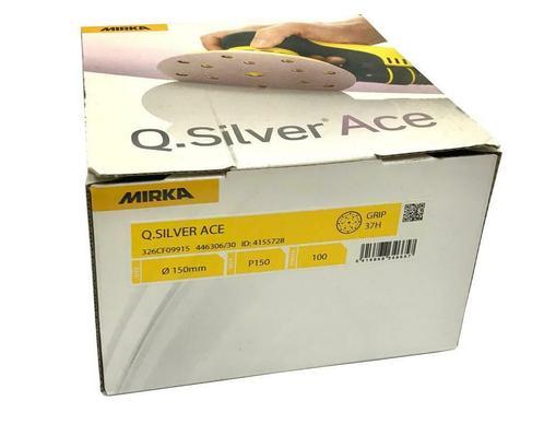 Mirka Q.Silver Ace schijven 150 mm MH met multi-hole gaten p, Doe-het-zelf en Bouw, Verf, Beits en Lak, Nieuw, Verzenden