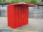 Metalen container met overkapping, Doe-het-zelf en Bouw