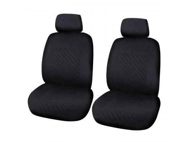 Stoelhoesset Berlin 4-delig zwart, Auto-onderdelen, Interieur en Bekleding, Ophalen of Verzenden