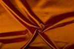 Glimmende stof oranje - Satijn stof 50m op rol, Verzenden