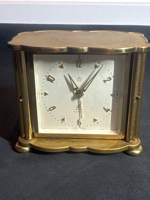 Wekker - JAZ - Messing - 1960-1970, Antiek en Kunst, Antiek | Klokken