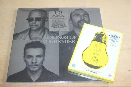 U2 - Songs Of Surrender Clear Vinyl + Live in Paris 2DVD, Cd's en Dvd's, Vinyl Singles