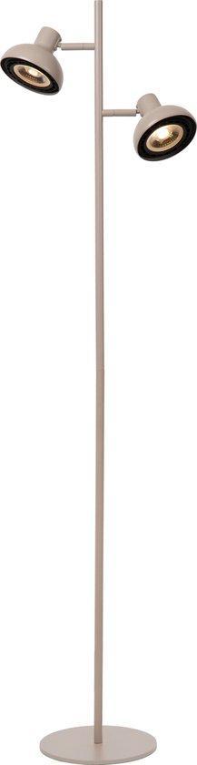 2dekans | Lucide SENSAS - Vloerlamp - 2xGU10 (ES111) - Beige, Huis en Inrichting, Lampen | Vloerlampen, Ophalen of Verzenden