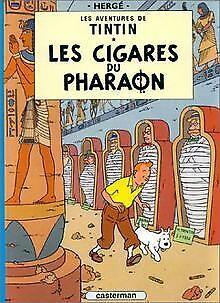 Les Aventures de Tintin 04: Les cigares du pharao...  Book, Boeken, Overige Boeken, Gelezen, Verzenden