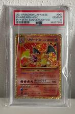 Pokémon - 3 Graded card - Dracaufeu, Florizarre, Tortank