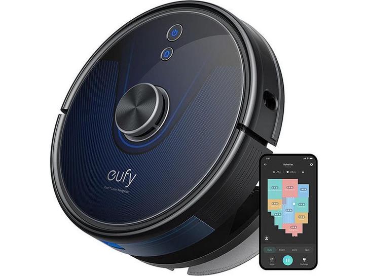 Eufy Robovac L35 Hybrid - Robotstofzuiger en dweil - 2-in-1, Auto diversen, Autonavigatie, Zo goed als nieuw, Verzenden