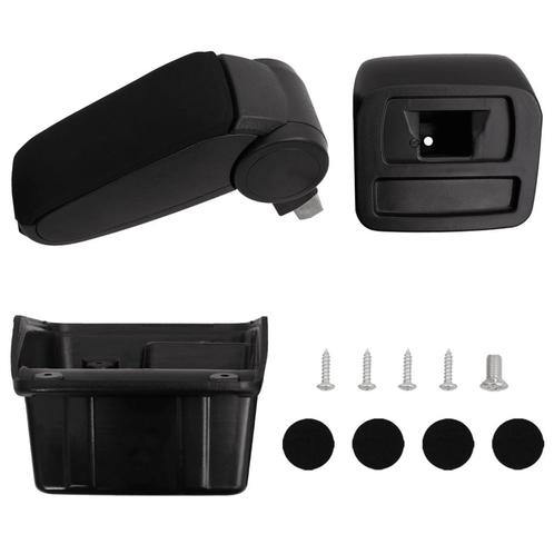 vidaXL Armsteun 15x31x(28-44) cm ABS zwart, Auto-onderdelen, Interieur en Bekleding, Nieuw, Verzenden