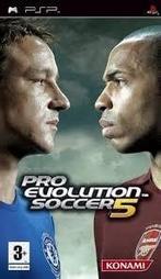 Pro Evolution Soccer 5 (Losse CD) (PSP Games), Ophalen of Verzenden, Zo goed als nieuw