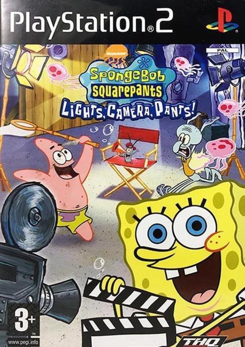 Spongebob Squarepants Licht Uit, Camera Aan! (PS2 Games), Consoles de jeu & Jeux vidéo, Jeux | Sony PlayStation 2, Enlèvement ou Envoi