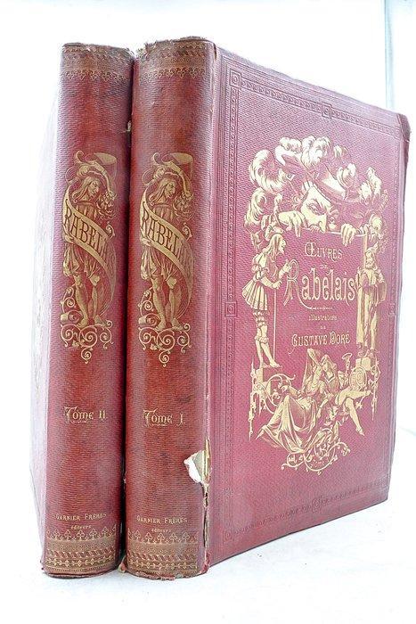 François Rabelais / Gustave Doré - Œuvres de Rabelais - 1873, Antiquités & Art, Antiquités | Livres & Manuscrits