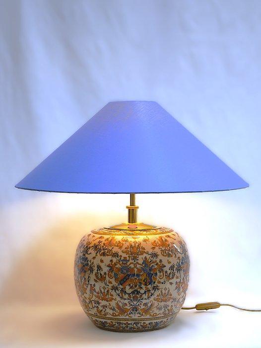 Lamp - Messing, Porselein, Antiek en Kunst, Curiosa en Brocante