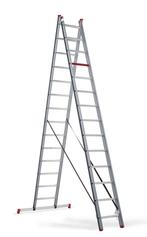 Altrex 2-delige reformladder Atlantis 2×14 sporten, Doe-het-zelf en Bouw, Ladders en Trappen, Ophalen of Verzenden, Nieuw, Ladder