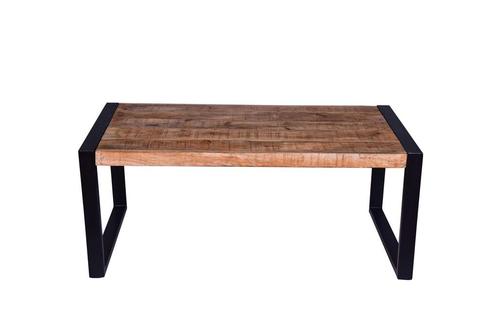 Salontafel Mangohout Winnie 110 cm, Huis en Inrichting, Tafels | Salontafels, Nieuw, Verzenden