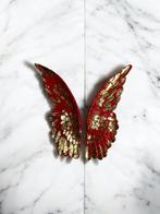 Wanddecoratie (2) - Letland - Rode & Gouden Engelvleugels