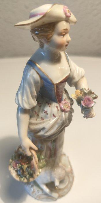 Meissen - Beeldje - Porselein, Antiquités & Art, Antiquités | Verre & Cristal