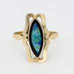 Bague - 18 carats Or jaune - Opaal, Nieuw