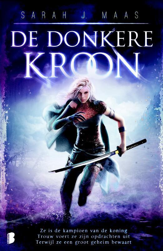 De donkere kroon / Glazen troon / 2 9789022571118, Boeken, Fantasy, Gelezen, Verzenden