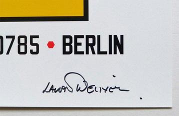 Lawrence Weiner (1942) - Hand Signed - Concentricity per Se beschikbaar voor biedingen