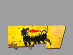 AGIP - Reclamebord - Metaal