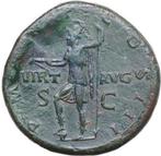 Empire romain. Hadrien (117-138 apr. J.-C.). Sestertius, Postzegels en Munten