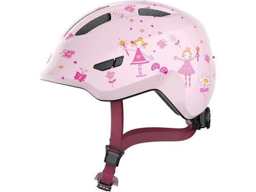 Abus Smiley 3.0 kinderfietshelm - Rose princess - S, Fietsen en Brommers, Fietsaccessoires | Overige Fietsaccessoires, Nieuw, Verzenden