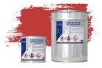 Wixx 2K PU 450 Betoncoating RAL 3020 | Verkeersrood 5L, Verzenden, Nieuw