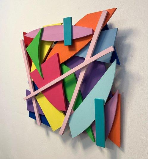 Rubén M Millano G (1989) - Serie: Confetti Life III, Antiek en Kunst, Kunst | Schilderijen | Modern