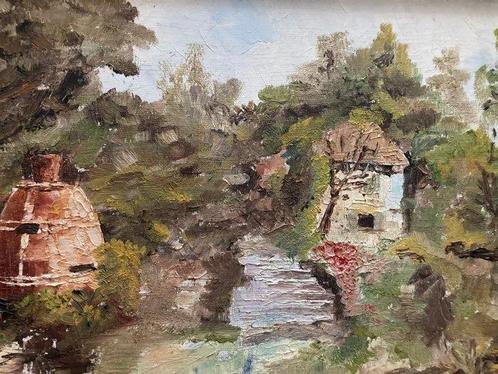 Carlo Bazzani (1908-1997) - Rustico a Mercatale Val di Pesa, Antiek en Kunst, Kunst | Schilderijen | Klassiek