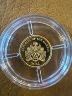 Guinee. Gold medal 2014 Willy Brandt , 0,5g (.999) (Zonder, Postzegels en Munten