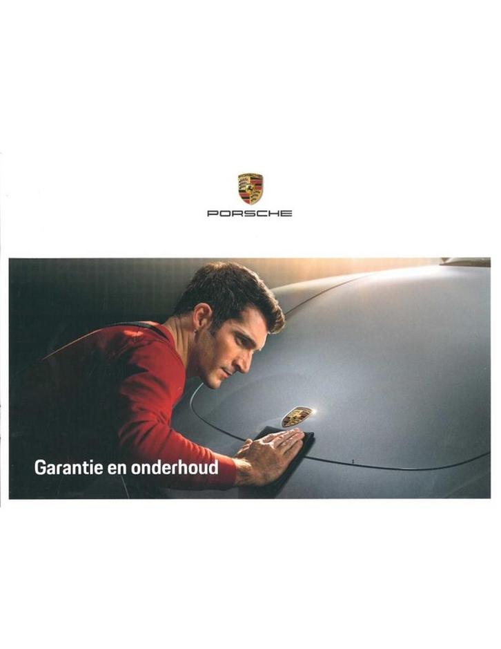 2018 PORSCHE PROGRAMMA GARANTIE- & ONDERHOUDBOEK NEDERLANDS, Auto diversen, Handleidingen en Instructieboekjes