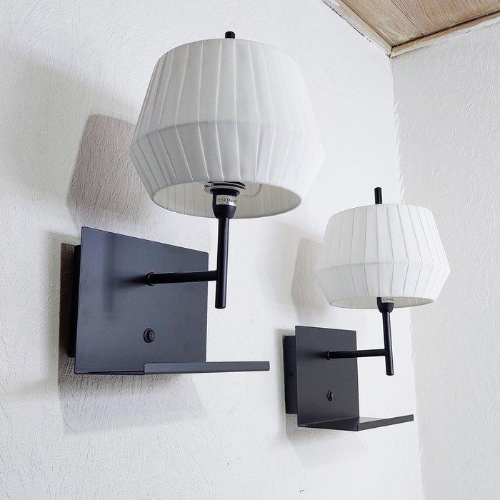 Nordlux - Says Who - Lampe murale (2) - Dicte - Noir & Blanc, Antiek en Kunst, Kunst | Designobjecten