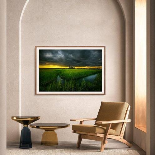 Elena Paraskeva - A Brewing Storm (USA) - XL, Antiek en Kunst, Kunst | Schilderijen | Modern