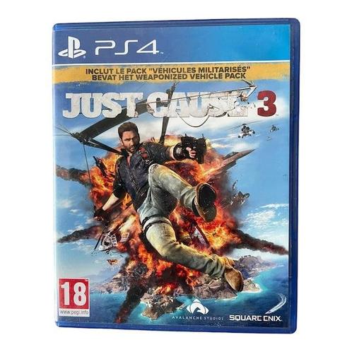 Just Casue 3 (COVER 2) (PS4) (TWEEDEHANDS), Games en Spelcomputers, Games | Sony PlayStation 4, Verzenden