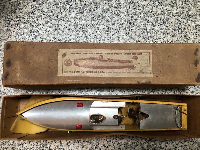 Bowman - Speelgoed boot Bowman Snipe Steam Driven, Antiek en Kunst, Antiek | Speelgoed