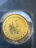 Duitsland. Gold bar Schloss Neuschwanstein 1/500 Oz (.999)