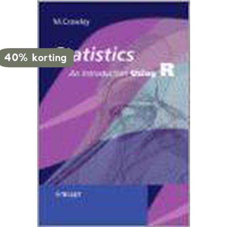 Statistics 9780470022986 Mick Crawley, Boeken, Taal | Engels, Zo goed als nieuw, Verzenden