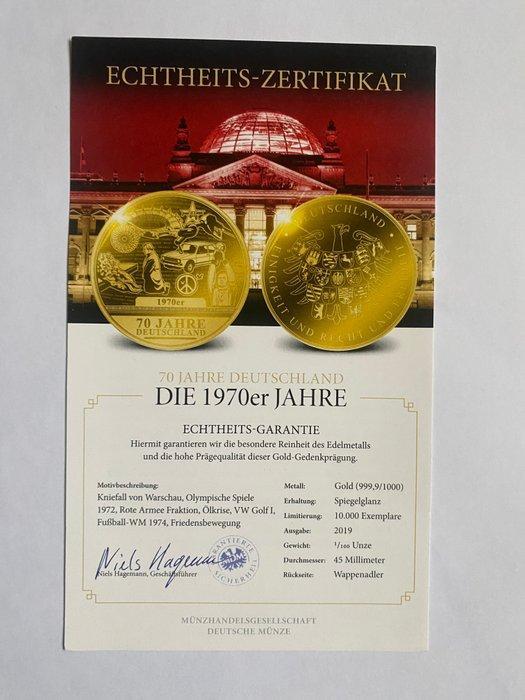 Duitsland. Piece 1/100 Oz (.999) or / medaille (Zonder, Postzegels en Munten, Munten | Europa | Niet-Euromunten