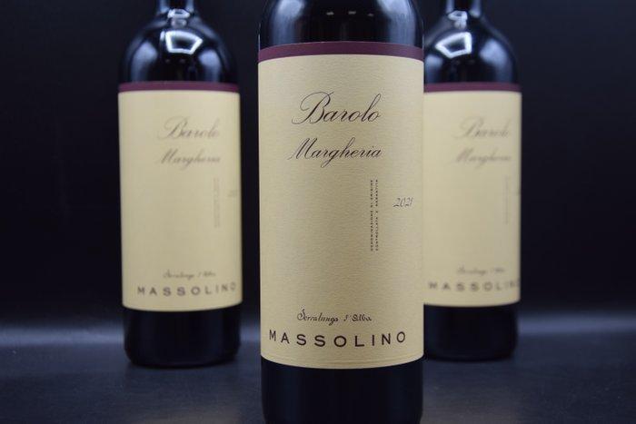 2021 Massolino, Margheria - Barolo DOCG - 3 Flessen (0.75, Verzamelen, Wijnen