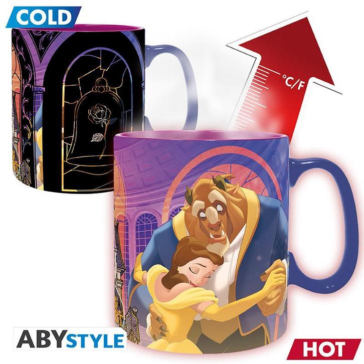 Belle en het Beest Heat Change Mok, Verzamelen, Disney, Ophalen of Verzenden