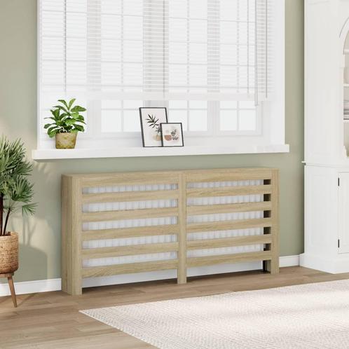 vidaXL Radiatorombouw 175x20x82 cm bewerkt hout sonoma, Doe-het-zelf en Bouw, Verwarming en Radiatoren, Nieuw, Verzenden