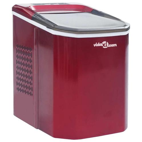 vidaXL IJsblokjesmachine 1,4 L 15 kg/24 u rood, Elektronische apparatuur, Overige elektronische apparatuur, Nieuw, Verzenden